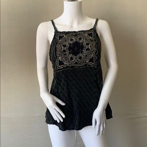 Ecote embroidered tank urban outfitters